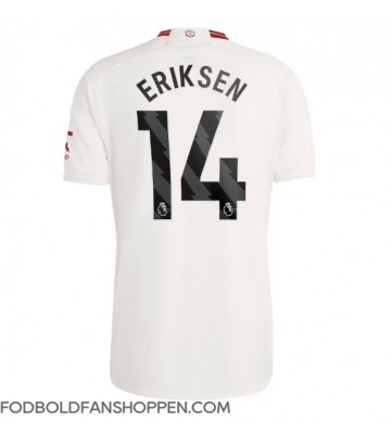 Manchester United Christian Eriksen #14 Tredjetrøje 2023-24 Kortærmet